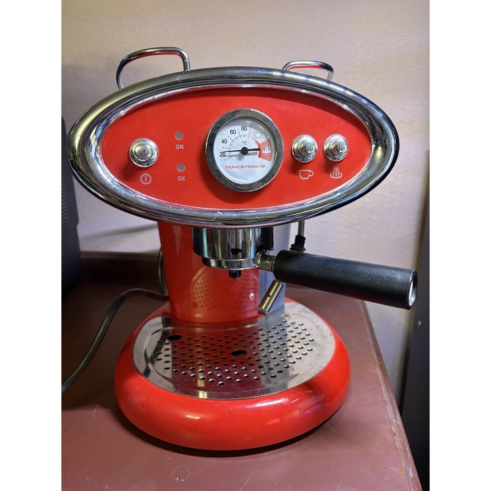 illy francis francis Red X6 expresso. maker/ excellent condition